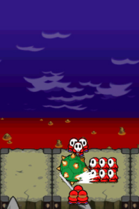 Nerve Cluster and the Route to the Castle — Mario & Luigi: Bowser’s Inside Story walkthrough screenshot