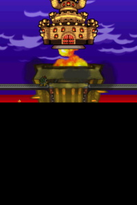 Nerve Cluster and the Route to the Castle — Mario & Luigi: Bowser’s Inside Story walkthrough screenshot