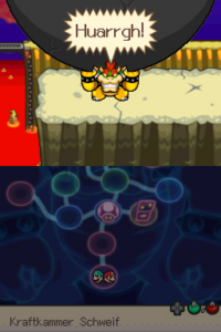 Nerve Cluster and the Route to the Castle — Mario & Luigi: Bowser’s Inside Story walkthrough screenshot