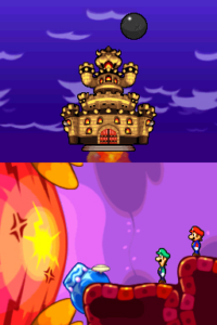 Nerve Cluster and the Route to the Castle — Mario & Luigi: Bowser’s Inside Story walkthrough screenshot