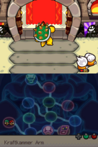 Nerve Cluster and the Route to the Castle — Mario & Luigi: Bowser’s Inside Story walkthrough screenshot