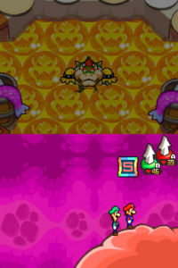 Flab Zone — Mario & Luigi: Bowser’s Inside Story walkthrough screenshot