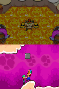 Flab Zone — Mario & Luigi: Bowser’s Inside Story walkthrough screenshot