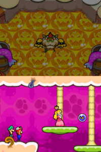 Flab Zone — Mario & Luigi: Bowser’s Inside Story walkthrough screenshot