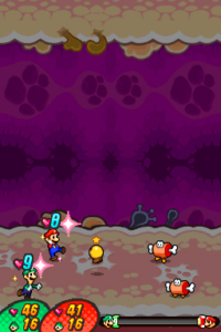 Flab Zone — Mario & Luigi: Bowser’s Inside Story walkthrough screenshot