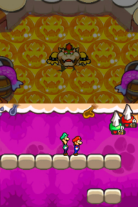 Flab Zone — Mario & Luigi: Bowser’s Inside Story walkthrough screenshot