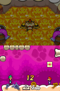 Flab Zone — Mario & Luigi: Bowser’s Inside Story walkthrough screenshot
