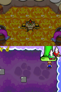 Flab Zone — Mario & Luigi: Bowser’s Inside Story walkthrough screenshot