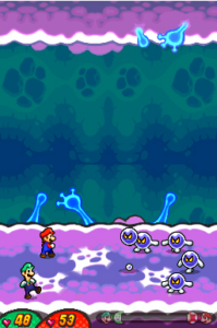 Flab Zone — Mario & Luigi: Bowser’s Inside Story walkthrough screenshot