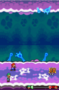 Flab Zone — Mario & Luigi: Bowser’s Inside Story walkthrough screenshot