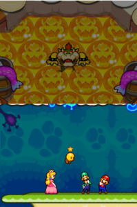 Flab Zone — Mario & Luigi: Bowser’s Inside Story walkthrough screenshot