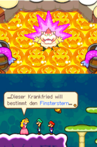 Flab Zone — Mario & Luigi: Bowser’s Inside Story walkthrough screenshot