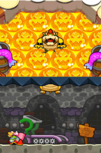 Flab Zone — Mario & Luigi: Bowser’s Inside Story walkthrough screenshot