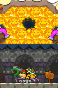 Flab Zone — Mario & Luigi: Bowser’s Inside Story walkthrough screenshot