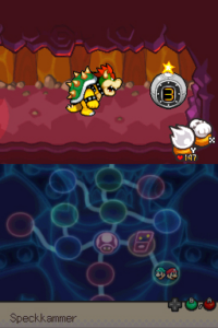 Toad Town Caves and Toad Town — Mario & Luigi: Bowser’s Inside Story walkthrough screenshot