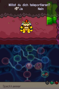 Toad Town Caves and Toad Town — Mario & Luigi: Bowser’s Inside Story walkthrough screenshot