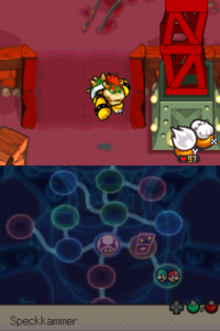 Toad Town Caves and Toad Town — Mario & Luigi: Bowser’s Inside Story walkthrough screenshot