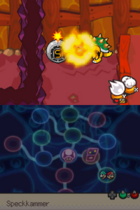Toad Town Caves and Toad Town — Mario & Luigi: Bowser’s Inside Story walkthrough screenshot