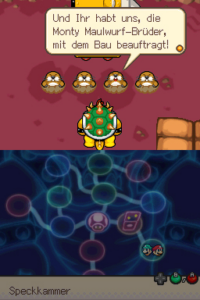 Toad Town Caves and Toad Town — Mario & Luigi: Bowser’s Inside Story walkthrough screenshot