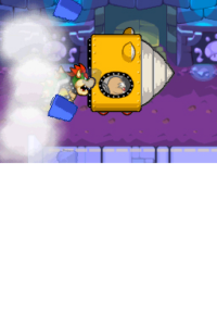 Toad Town Caves and Toad Town — Mario & Luigi: Bowser’s Inside Story walkthrough screenshot