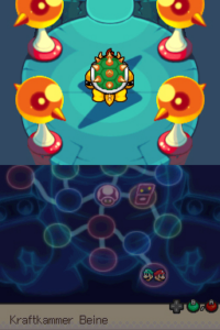 Toad Town Caves and Toad Town — Mario & Luigi: Bowser’s Inside Story walkthrough screenshot