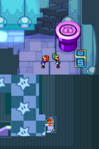 Toad Town Caves and Toad Town — Mario & Luigi: Bowser’s Inside Story walkthrough screenshot