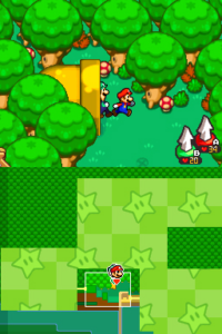 Toad Town Caves and Toad Town — Mario & Luigi: Bowser’s Inside Story walkthrough screenshot
