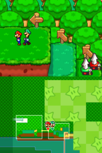 Toad Town Caves and Toad Town — Mario & Luigi: Bowser’s Inside Story walkthrough screenshot