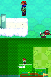 Toad Town Caves and Toad Town — Mario & Luigi: Bowser’s Inside Story walkthrough screenshot