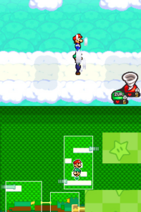 Toad Town Caves and Toad Town — Mario & Luigi: Bowser’s Inside Story walkthrough screenshot