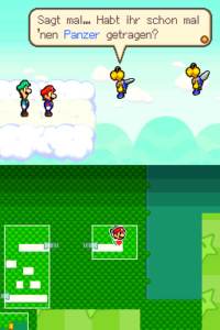 Toad Town Caves and Toad Town — Mario & Luigi: Bowser’s Inside Story walkthrough screenshot