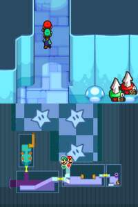 Toad Town Caves and Toad Town — Mario & Luigi: Bowser’s Inside Story walkthrough screenshot