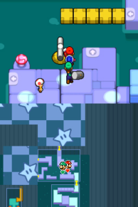 Toad Town Caves and Toad Town — Mario & Luigi: Bowser’s Inside Story walkthrough screenshot