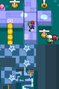 Toad Town Caves and Toad Town — Mario & Luigi: Bowser’s Inside Story walkthrough screenshot