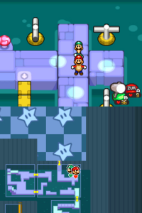 Toad Town Caves and Toad Town — Mario & Luigi: Bowser’s Inside Story walkthrough screenshot