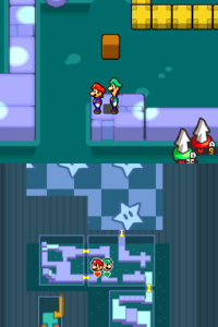 Toad Town Caves and Toad Town — Mario & Luigi: Bowser’s Inside Story walkthrough screenshot