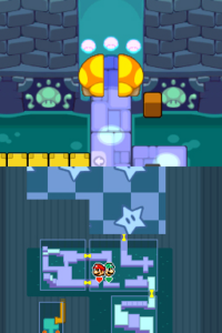 Toad Town Caves and Toad Town — Mario & Luigi: Bowser’s Inside Story walkthrough screenshot