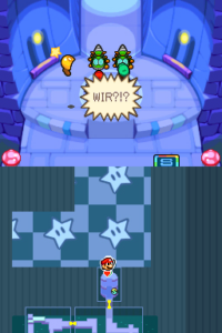 Toad Town Caves and Toad Town — Mario & Luigi: Bowser’s Inside Story walkthrough screenshot
