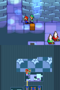 Toad Town Caves and Toad Town — Mario & Luigi: Bowser’s Inside Story walkthrough screenshot