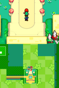 Toad Town Caves and Toad Town — Mario & Luigi: Bowser’s Inside Story walkthrough screenshot