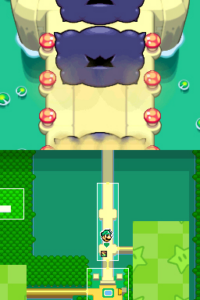 Toad Town Caves and Toad Town — Mario & Luigi: Bowser’s Inside Story walkthrough screenshot