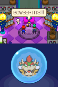 Toad Town Caves and Toad Town — Mario & Luigi: Bowser’s Inside Story walkthrough screenshot