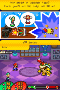 Toad Town Caves and Toad Town — Mario & Luigi: Bowser’s Inside Story walkthrough screenshot