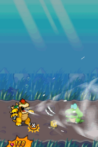 Blubble Lake — Mario & Luigi: Bowser’s Inside Story walkthrough screenshot