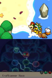 Blubble Lake — Mario & Luigi: Bowser’s Inside Story walkthrough screenshot