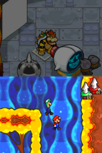 Energy Hold — Mario & Luigi: Bowser’s Inside Story walkthrough screenshot