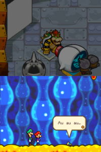 Bowser's Castle — Mario & Luigi: Bowser’s Inside Story walkthrough screenshot