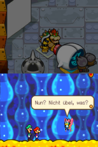 Bowser's Castle — Mario & Luigi: Bowser’s Inside Story walkthrough screenshot