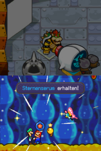 Bowser's Castle — Mario & Luigi: Bowser’s Inside Story walkthrough screenshot