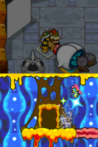 Bowser's Castle — Mario & Luigi: Bowser’s Inside Story walkthrough screenshot